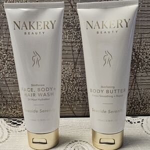 NAKERY Seaside Serenity Face, Body & Hair Wash & Body Butter